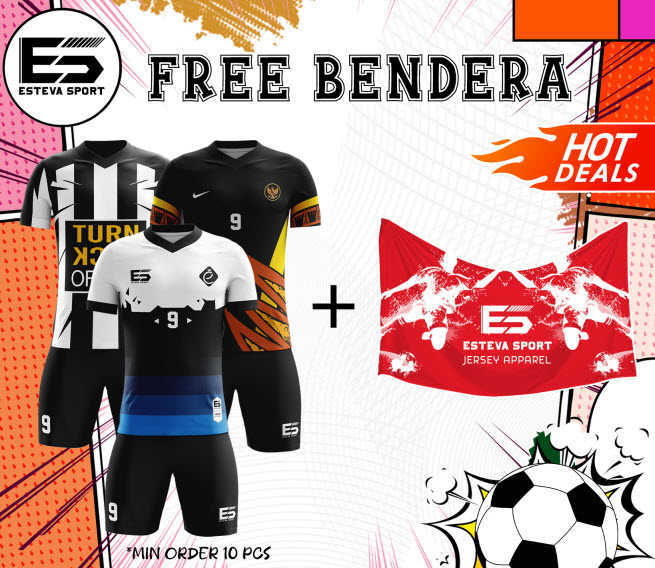 promo jersey futsal esteva