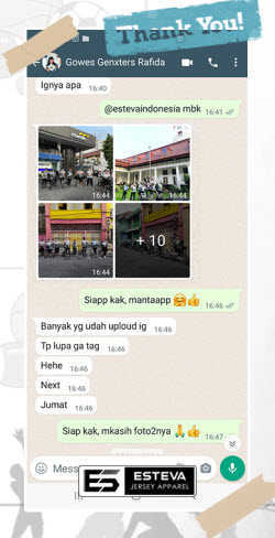 custom jersey gowes mandiri