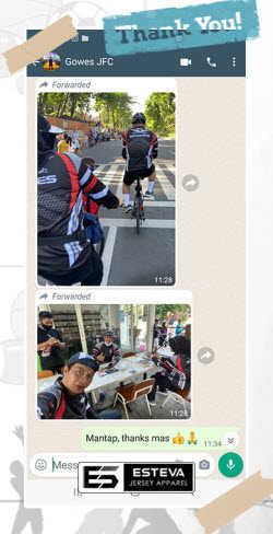 jersey sepeda gowes custom